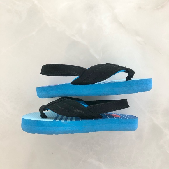 Quiksilver Toddler's Molokai Layback Sandals Size 3 Infant/ Toddler Kids Shoe - Picture 3 of 6